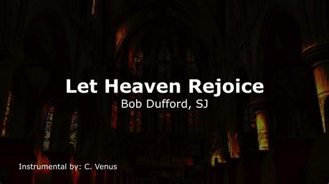 Let Heaven Rejoice Instrumental (2 verses) - YouTube