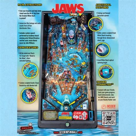 Jaws Pro Pinball - Family Recreation Store