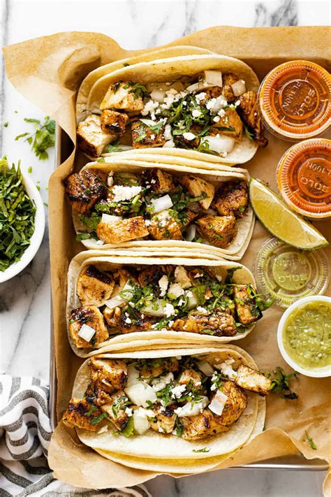 The Best Chicken Street Tacos Recipe - Midwest Foodie