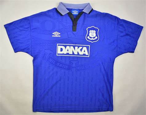 1995-97 EVERTON FC SHIRT L Football / Soccer \ Premier League \ Everton ...