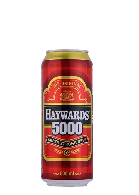 Haywards 5000 Beer Can 50 CL - Lager - Centaurus International