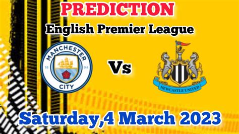 Manchester City vs Newcastle United Prediction and Betting Tips | 4th ...