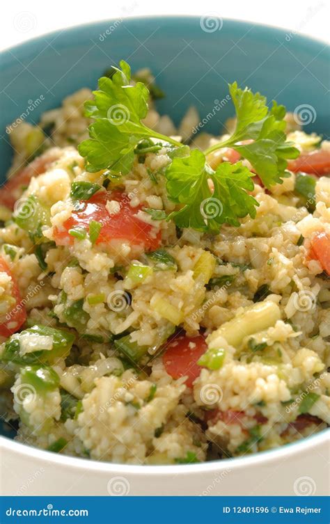 Kuskus Salad stock photo. Image of food, cuscus, recipe - 12401596