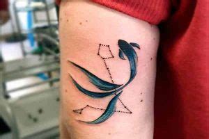 30 Pisces Constellation Tattoo Designs, Ideas and Meanings for Zodiac Lovers - Tattoo Me Now