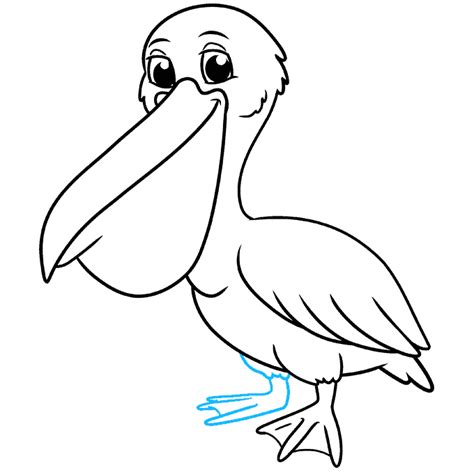 How to Draw a Pelican - Really Easy Drawing Tutorial