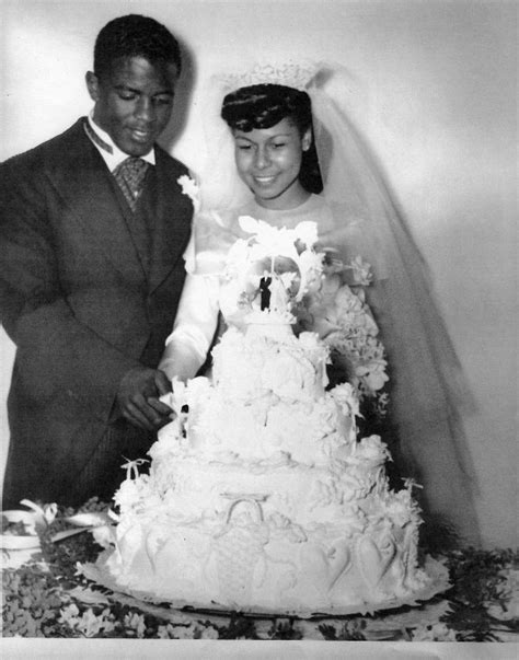 Jackie Robinson and his family “Our marriage and...