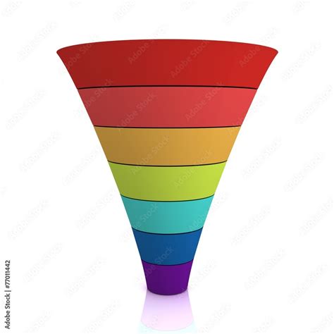 conversion funnel Stock Illustration | Adobe Stock