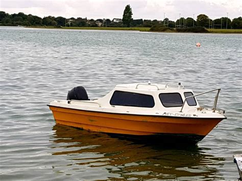 16ft fishing day cabin boat | in Gosport, Hampshire | Gumtree