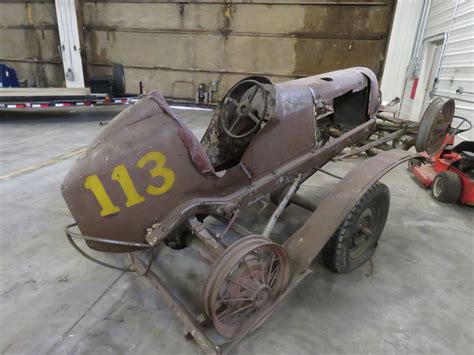 Lot 58Z – Vintage Midget Race Car and Trailer | VanderBrink Auctions