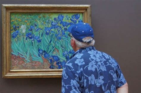 Vincent van Gogh, Irises (1889), J. Paul Getty Museum, Los Angeles Photo-photo.91939 - SFGate