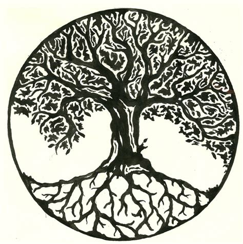 Celtic Tree Of Life Drawing at GetDrawings | Free download