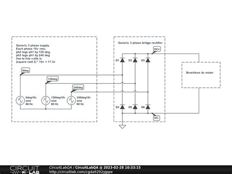 Setting up a Generator to Motor circuit. - Electronics Q&A - CircuitLab