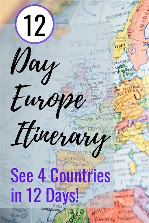 12 Day Europe Itinerary for an Epic Europe Bucket List Trip! | Europe ...