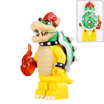 Bowser from Super Mario Minifigure – Minifigure Bricks