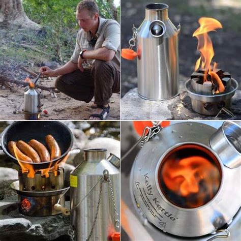Kelly Kettle Stainless Steel Camp Stove | Gadgetsin