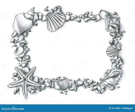 Shell Frame Stock Images - Image: 7411084