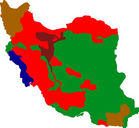 Download Iran Political Map Color Coded | Wallpapers.com