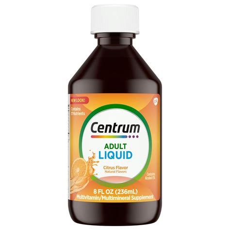 Centrum Liquid Multivitamin For Adults Centrum