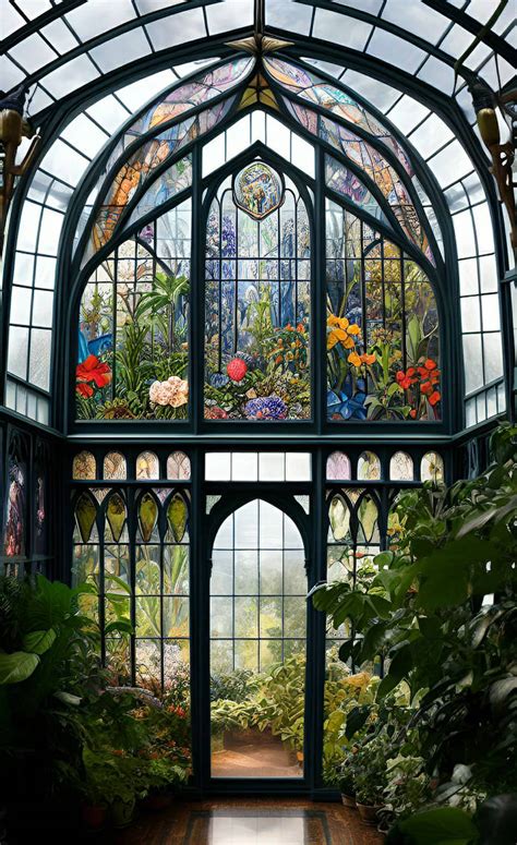 Greenhouse with a touch of Victorian style (6/9) by Kiminariyin on DeviantArt