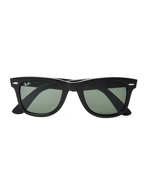 Ray-ban Wayfarer Sunglasses Large Rb2140 901 Black in Black for Men | Lyst