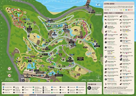 Adelaide Zoo Map