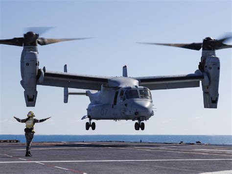 US military aircraft crashes off Australia's coast