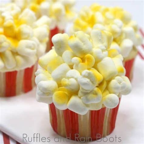 These Popcorn Cupcakes are Easy and Crowd-Pleasing!