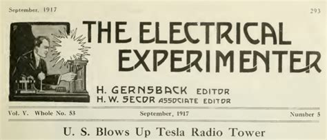 Tesla's Wardenclyffe Tower is Demolished - 1917 - An Engineer's Aspect