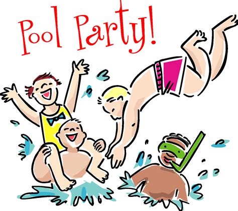 Free Clip Art Pool Party - ClipArt Best