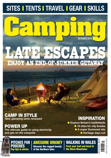 Camping Magazine - October Back Issue