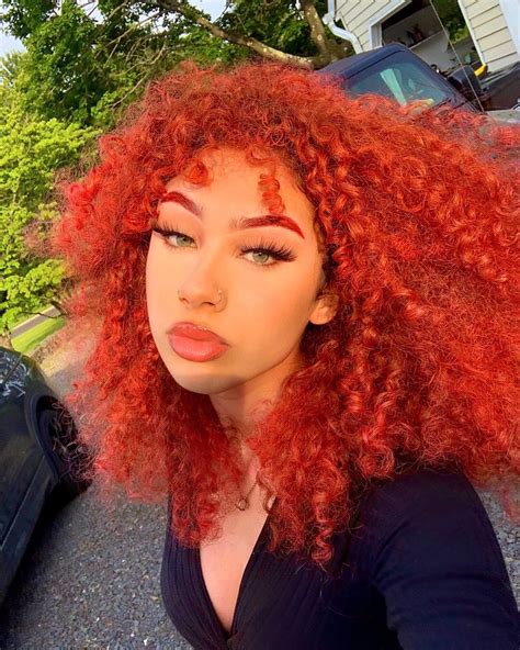 @isa.bailes Dyed Curly Hair, Dyed Natural Hair, Natural Hair Tips, Natural Hair Styles, Long ...