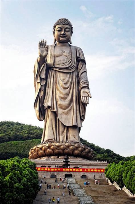 Spring Temple Buddha - Lushan, China - The tallest statue in the World is 128 height and costed ...