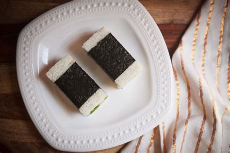 Teriyaki Spam and Avocado Musubi Recipe – FOOD is Four Letter Word