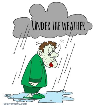 Idiom of the Week – Under the Weather