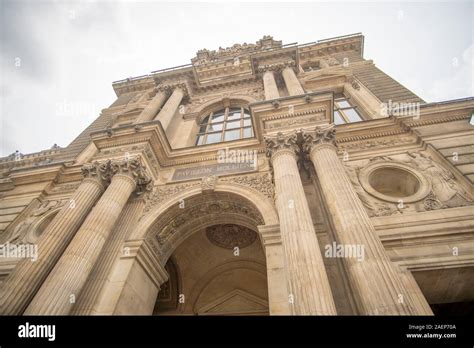 Louvre Museum in Paris Stock Photo - Alamy