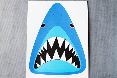 Find Sharky's Teeth: Printable Shark Game — All for the Boys