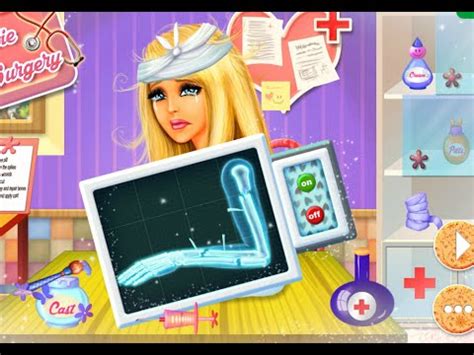 Barbie Hand Surgery - Barbie Surgery Game for Girls - YouTube