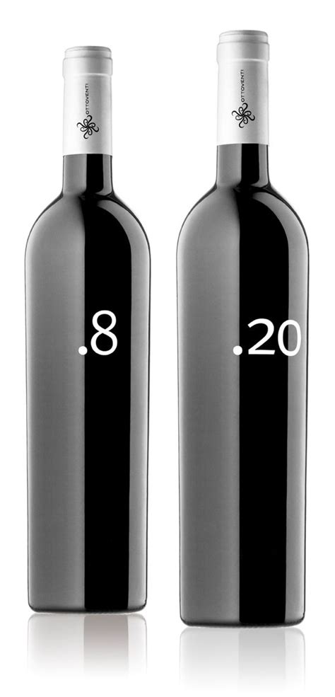 CantinaOttoventi // .8 / .20 by LEONARDO RECALCATI, via Behance | Wine label design, Wine bottle ...