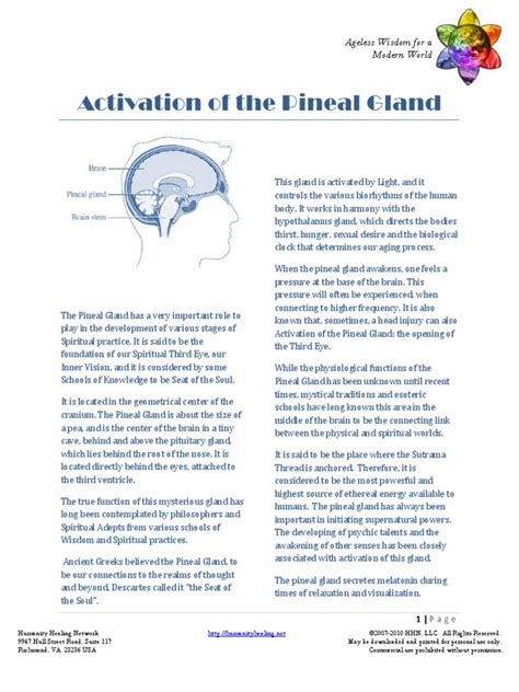 Activating Your Pineal Gland PDF | PDF