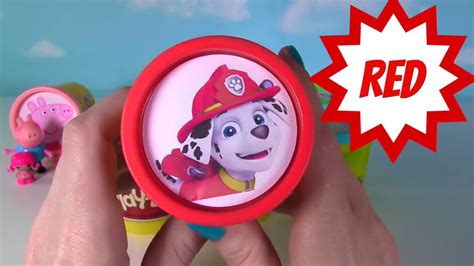 Play Doh COLORS with Disney Nick Jr Bubble Guppies, Paw Patrol, Jake & Mickey Mouse - YouTube