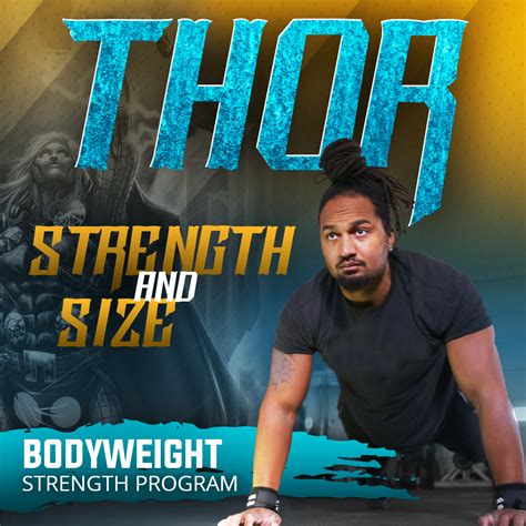 Thor Strength and Size Bodyweight Program – Garage Strength