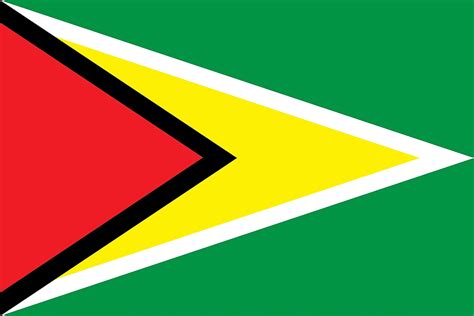 What Do the Colors and Symbols of the Flag of Guyana Mean? - WorldAtlas