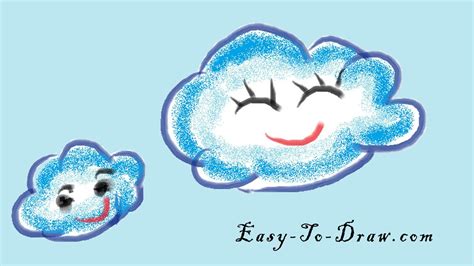 Cloud Drawing For Kids