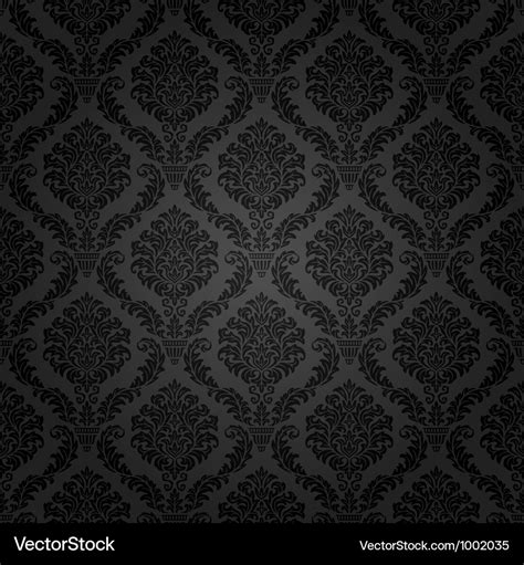 Black Damask Wallpaper - Life Styles