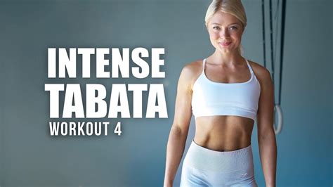 12 MIN - TABATA DAY 4 - FULL BODY - INTENSE - No Equipment Home Workout ...