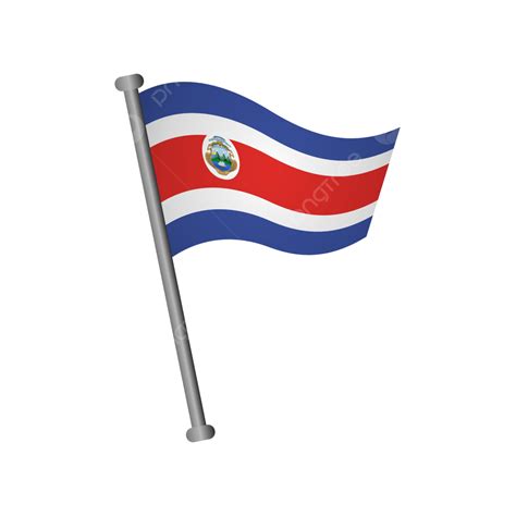 Costa Rica Flag Icon, Costa Rica, Flag, Costa Rica Flag PNG and Vector ...