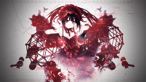 DATE A LIVE Kurumi Tokisaki Heterochromiaat CCG Playmat Mat Custom Free ...