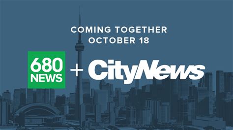 It's coming: 680 NEWS and CityNews to join forces Oct. 18