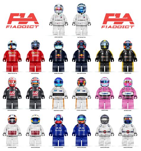 F1 2018 Lego Grid! : r/formula1