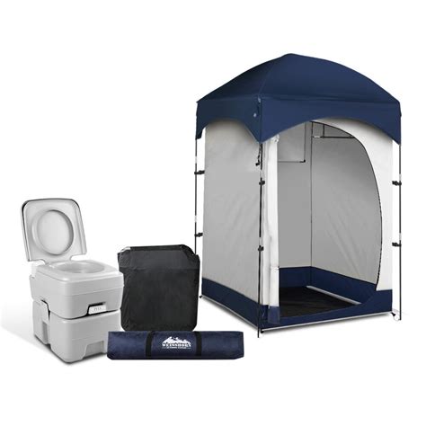 20L Outdoor Portable Toilet & Camping Shower Tent